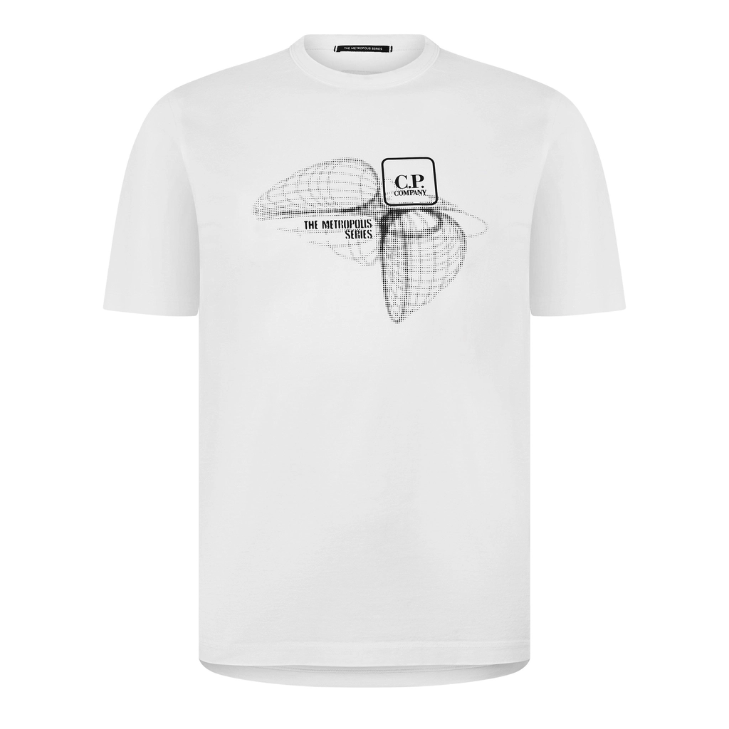 CP Company T-Shirts - Short Sleeve - Gauze White 103